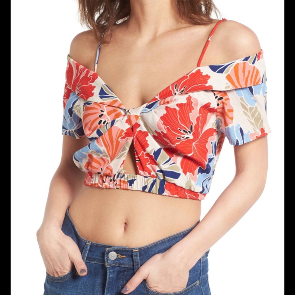 ASTR Clementine Crop Top